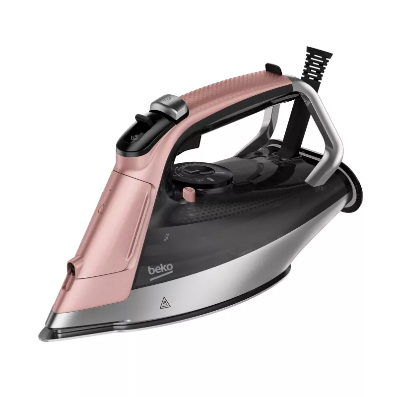 Beko SIM8130P lygintuvas garinis lygintuvas SoftGlide 3000 W rožinis, baltas