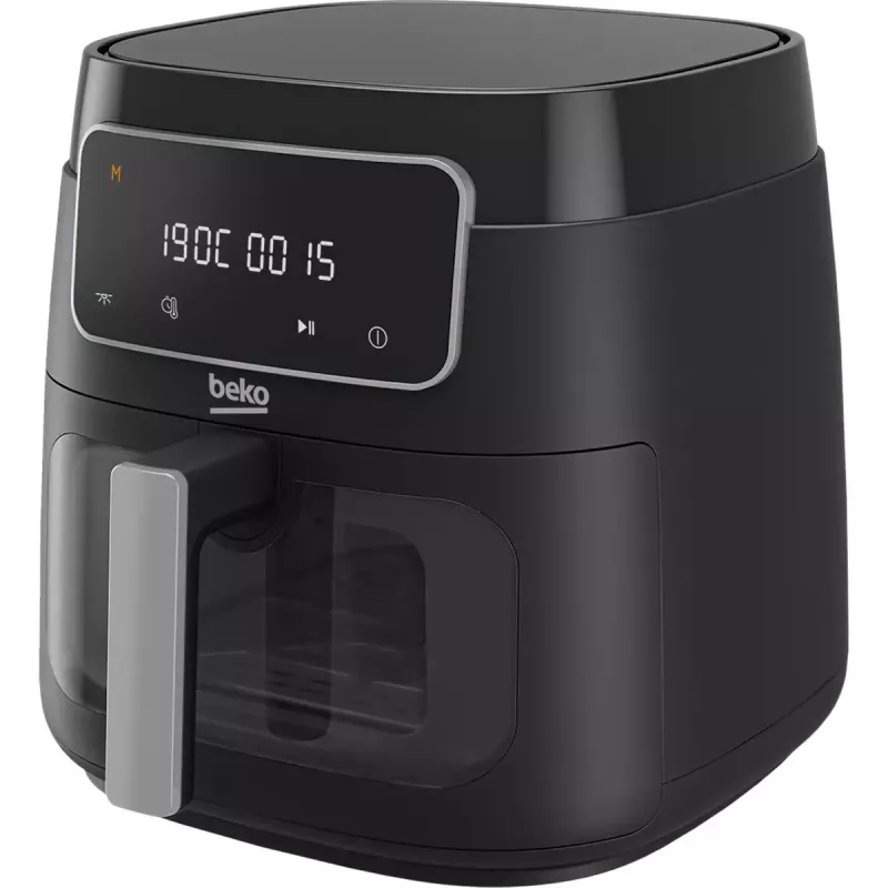 Karšto oro gruzdintuvė BEKO FRL3374B 7,6 l 1750 W juoda, jutiklinis valdymas, 9 programos, 35–200 °C