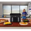 Karšto oro gruzdintuvė BEKO FRL3374B 7,6 l 1750 W juoda, jutiklinis valdymas, 9 programos, 35–200 °C