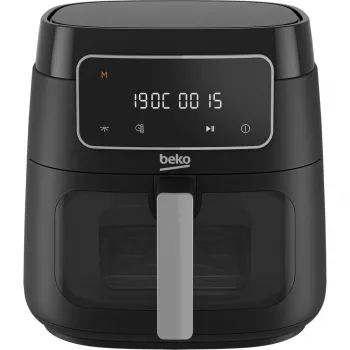 Karšto oro gruzdintuvė BEKO FRL3374B 7,6 l 1750 W juoda, jutiklinis valdymas, 9 programos, 35–200 °C