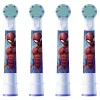 Pakaitiniai dantų šepetėlių antgaliai BRAUN Oral‑B Spiderman 4 vnt., suderinami su Oral‑B rankenomis, modelis 014052