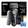 Folinis skutimosi peiliukas Braun Series 9 Pro+ 9675cc Pilka Sidabrinė Nerūdijantis plienas