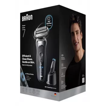 Foil shaver Braun Series 7 72-C7200CC Juoda Stainless steel Ličio jonų baterija