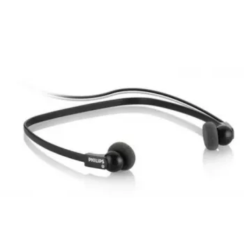 Philips LFH0234 ausinės su laidu, ant kaklo dedamos, muzikai, juodos