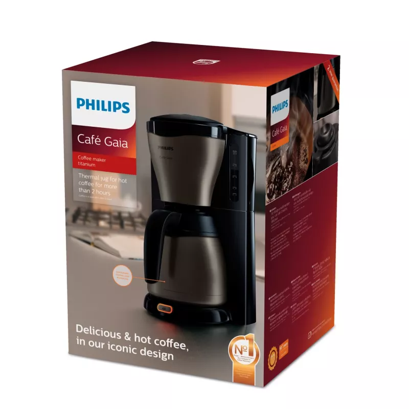Philips Café Gaia Collection HD7547/80 kavos virimo aparatas Lašinamoji kava 1,2 l