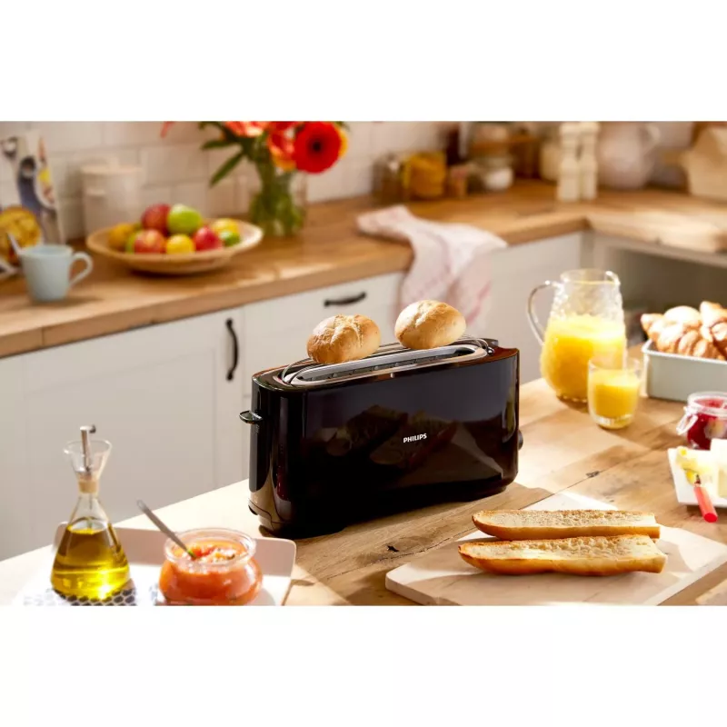 Philips Daily Collection HD2590/90 skrudintuvas – ilgas lizdas, juodas