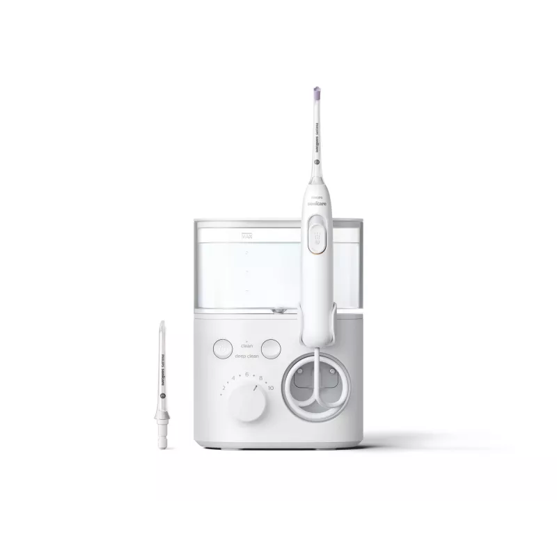 Philips Power Flosser 3000 HX3711/20 oralinis irigatorius baltas 0,55 l vandens talpykla 2 antgaliai