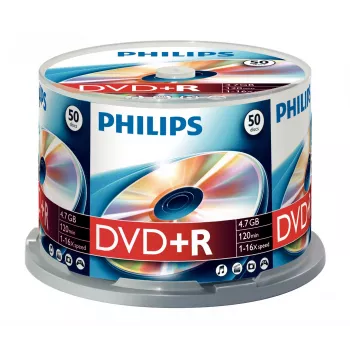 DVD+R Philips DR4S6B50F/00 4,7 GB 120 min.