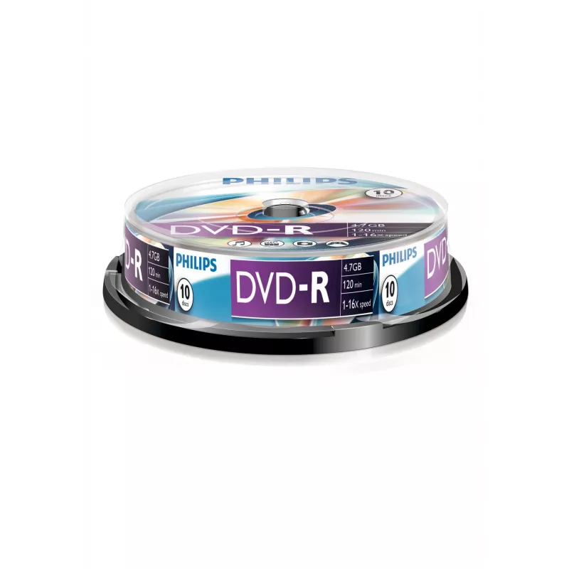 DVD-R Philips DM4S6B10F/00 4.7GB 120min 16x