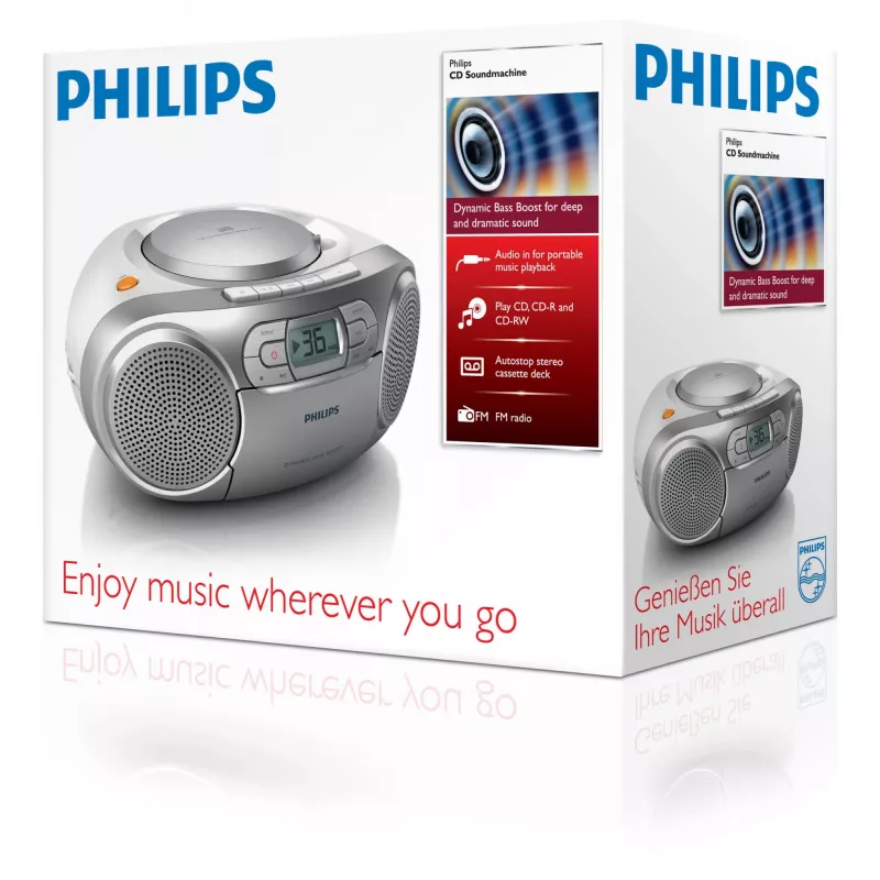 Nešiojamasis CD grotuvas Philips AZ127/12