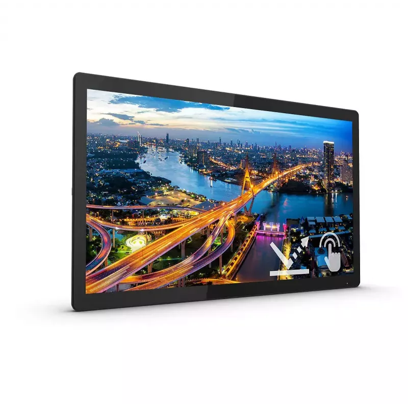 Philips B Line 222B1TFL/00 kompiuterio monitorius 54,6 cm (21,5 colio) 1920 x 1080 pikselių Full HD LED jutiklinis ekranas juodas