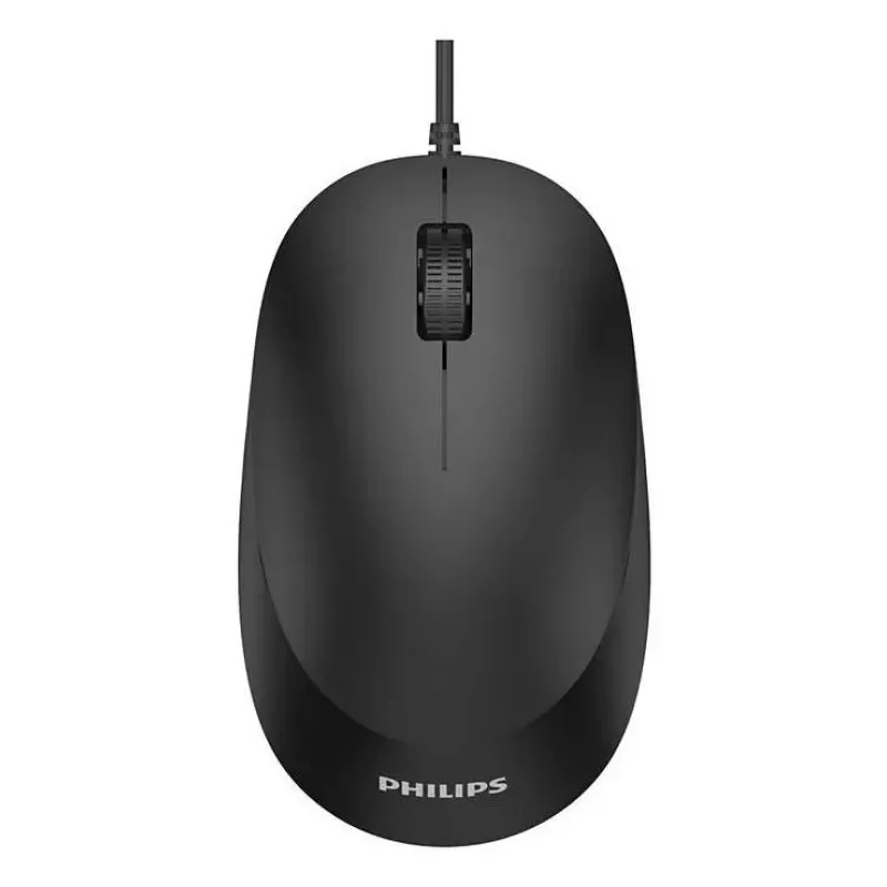 Philips SPK7207B/00 pelė, biuro, abiem rankoms tinkama, USB Type-A, optinė, 1200 DPI