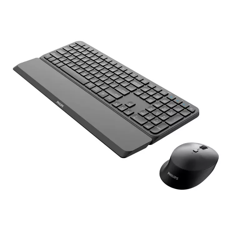 Philips 6000 serija SPT6607B/31 klaviatūra Pelė įtraukta Universali RF belaidė + Bluetooth Juoda