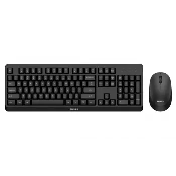 Philips 3000 serijos SPT6307BL/00 klaviatūra Su pele Biuro RF Belaidė Juoda