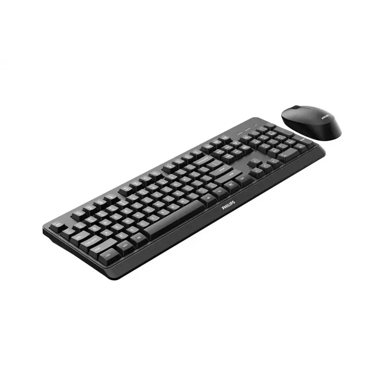 Philips 3000 serijos SPT6307BL/00 klaviatūra Su pele Biuro RF Belaidė Juoda