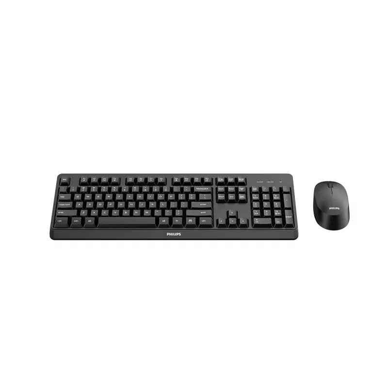 Philips 3000 serijos SPT6307BL/00 klaviatūra Su pele Biuro RF Belaidė Juoda