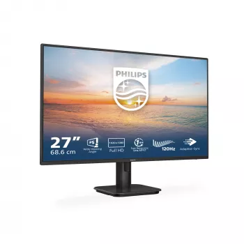 Philips 1000 series 27E1N1100A/01 kompiuterio monitorius 68,6 cm (27 coliai) 1920 x 1080 pikseliai Full HD LCD Juodas