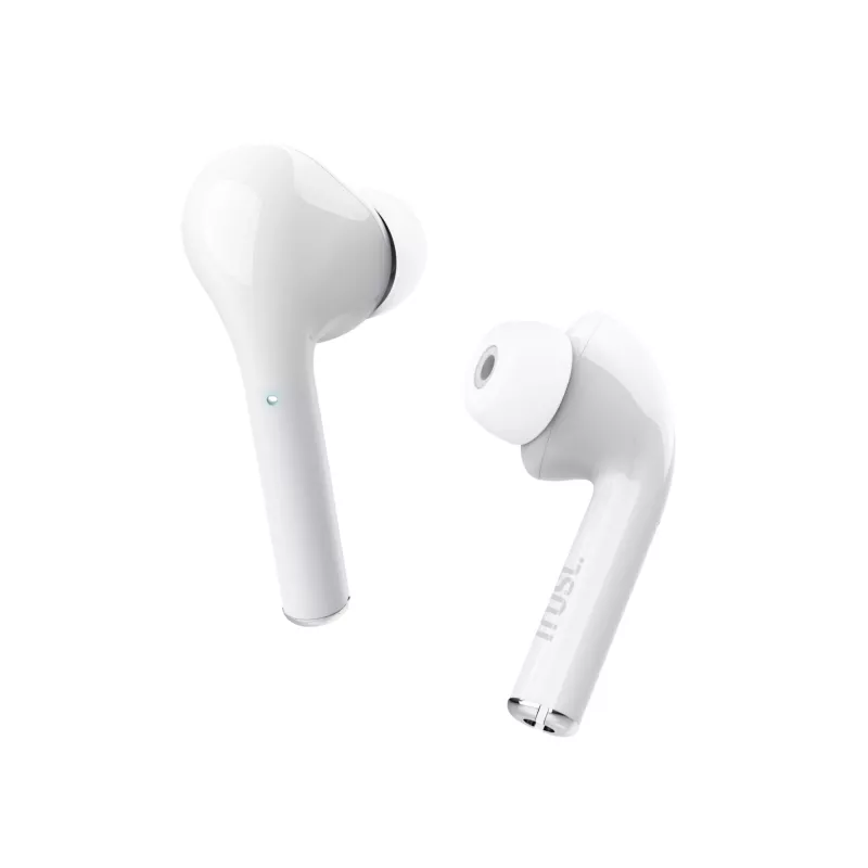 Trust Nika ausinės True Wireless Stereo (TWS) į ausis įdedamos skambučiams / muzikai Bluetooth baltos