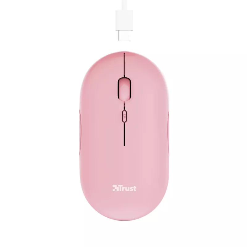 Trust Puck pelė biuro Abiem rankoms tinkama RF belaidė + Bluetooth optinė 1600 DPI