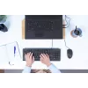 Trust Primo klaviatūra universali USB AZERTY belgiška juoda