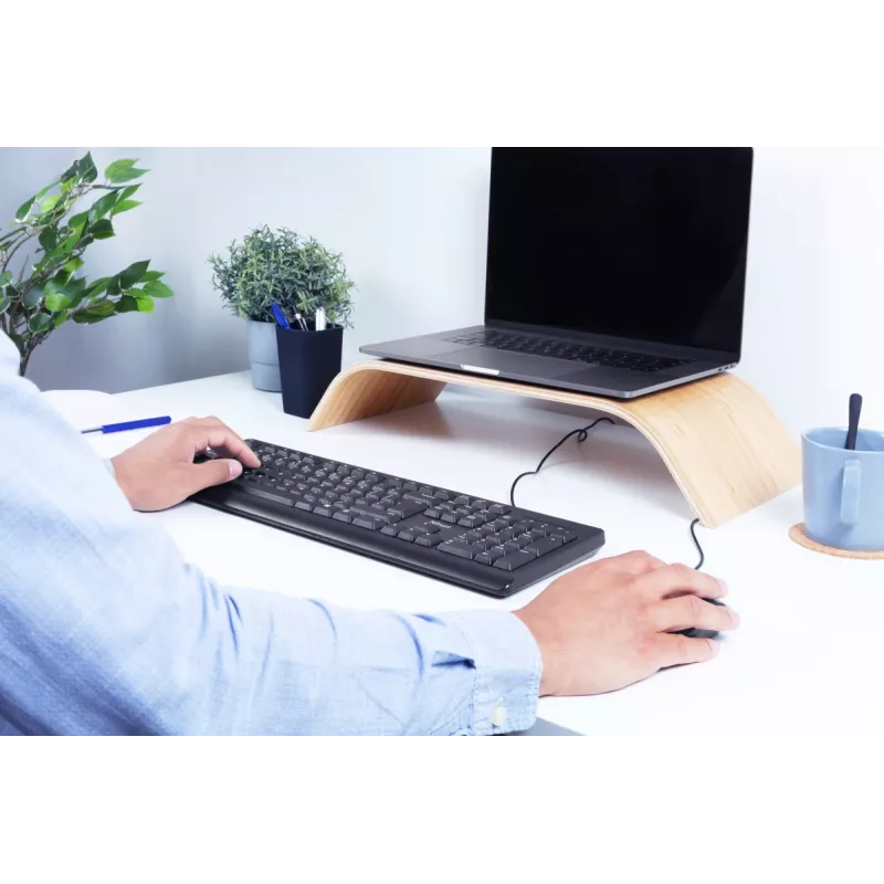 Trust Primo klaviatūra universali USB AZERTY belgiška juoda