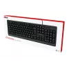 Trust Primo klaviatūra universali USB AZERTY belgiška juoda