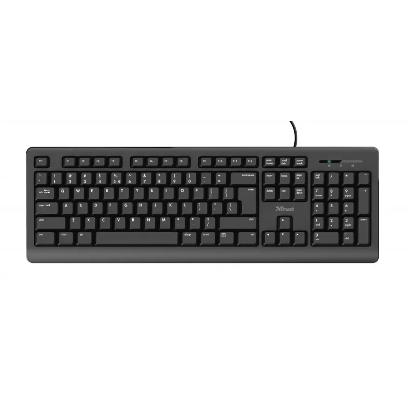 Trust Primo klaviatūra Pelė įtraukta Biuro USB QWERTY Anglų Juoda