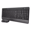 Trust TKM-450 Comfort belaidis klaviatūros ir pelės rinkinys, pilno dydžio (100 %), belaidis, RF Wireless, QWERTY, juoda, pelė įeina