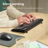 Klaviatūra TRUST Ody II pilno dydžio belaidė RF QWERTY Nordic juoda