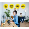 Trust Trezo klaviatūra pelė įtraukta Biuras RF Belaidis AZERTY belgiška juoda