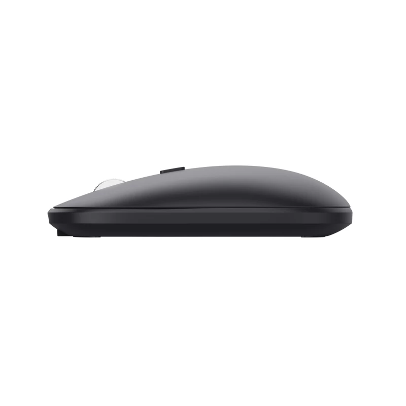 Trust Lyra klaviatūra Pelė į komplektą Biuro RF Wireless + Bluetooth AZERTY Belgų Juoda
