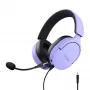 Trust GXT 489P FAYZO ausinės su laidu ant galvos žaidimams juodos, violetinės