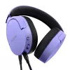 Trust GXT 489P FAYZO ausinės su laidu ant galvos žaidimams juodos, violetinės