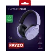 Trust GXT 489P FAYZO ausinės su laidu ant galvos žaidimams juodos, violetinės