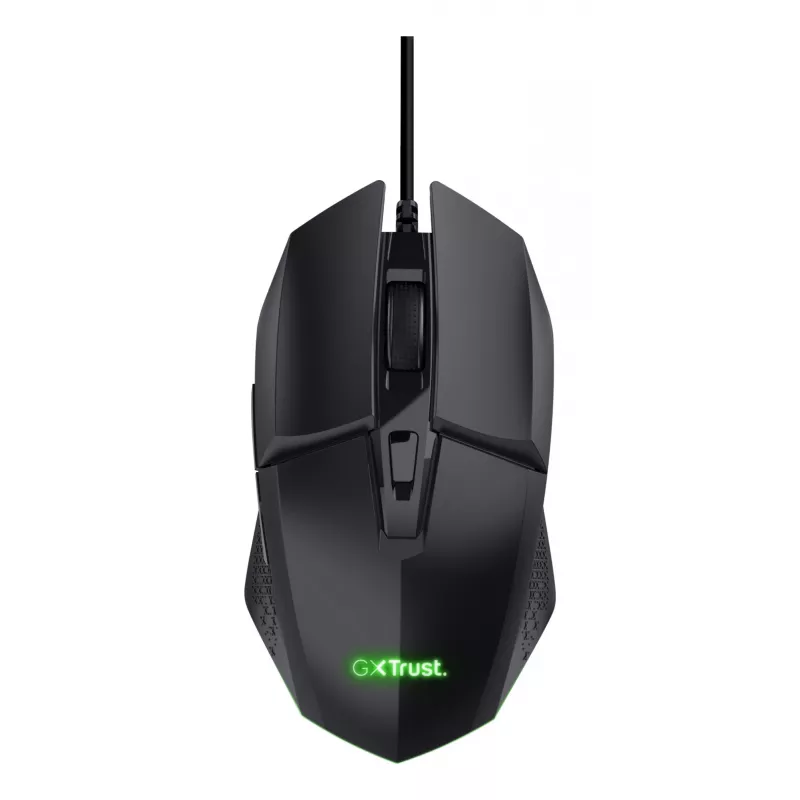 Trust GXT 792 Quadrox klaviatūra su pele Žaidimų USB QWERTY belgiška juoda