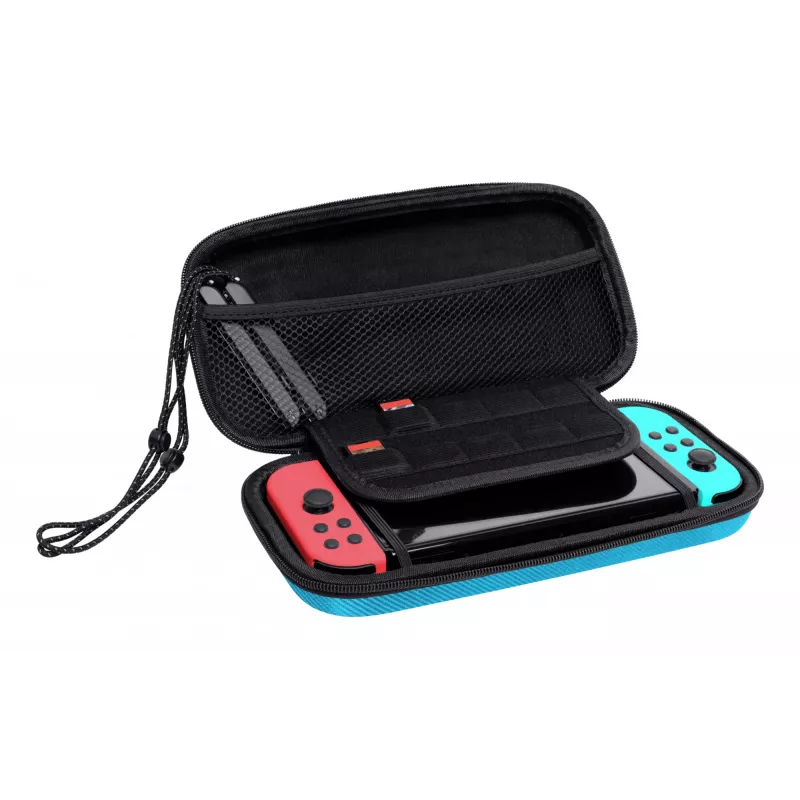 Trust GXT 1248S kietas dėklas Nintendo juoda, mėlyna, raudona
