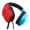 Trust GXT 416S Zirox Headset Wired Head-band Gaming Juoda, Žydra, Red