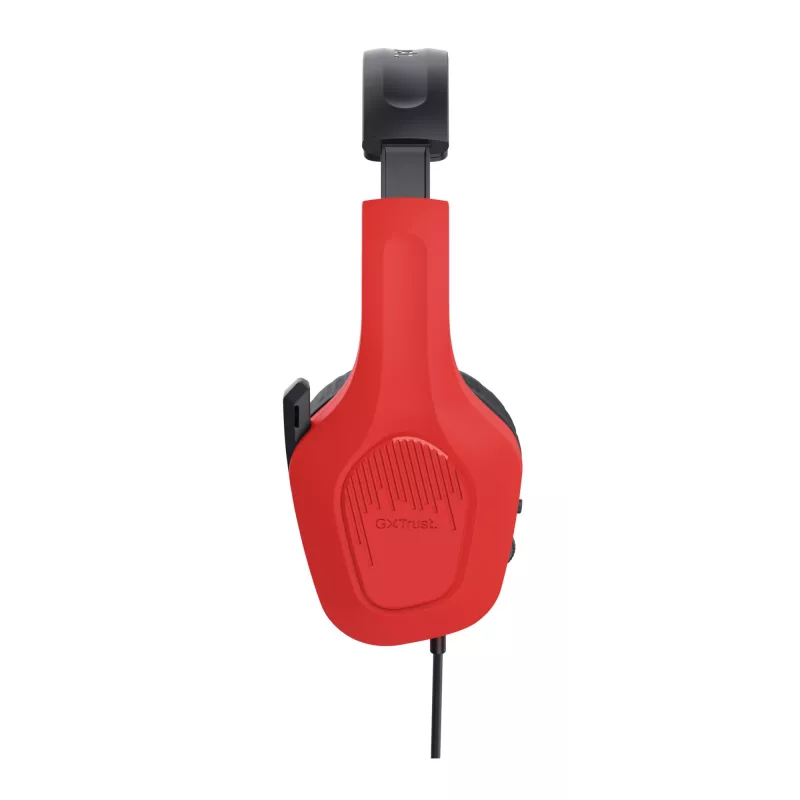 Trust GXT 416S Zirox Headset Wired Head-band Gaming Juoda, Žydra, Red