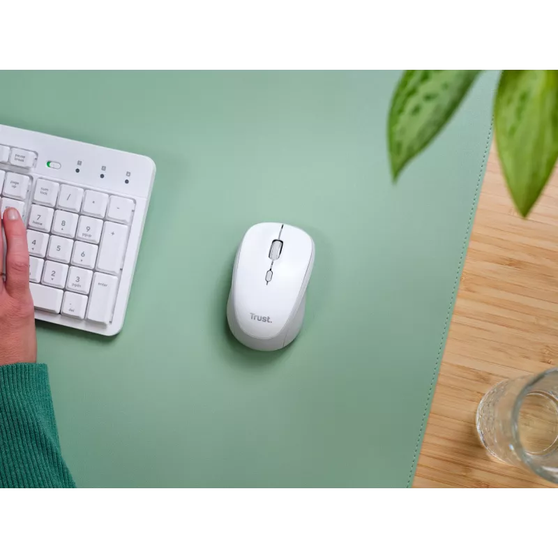 Trust Yvi+ pelė universali abiem rankoms tinkama RF belaidė + Bluetooth optinė 1600 DPI