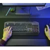 Trust GXT 836 Evocx klaviatūra, skirta žaidimams, USB, AZERTY, belgiška, juoda