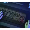 Trust GXT 836 Evocx klaviatūra, skirta žaidimams, USB, AZERTY, belgiška, juoda