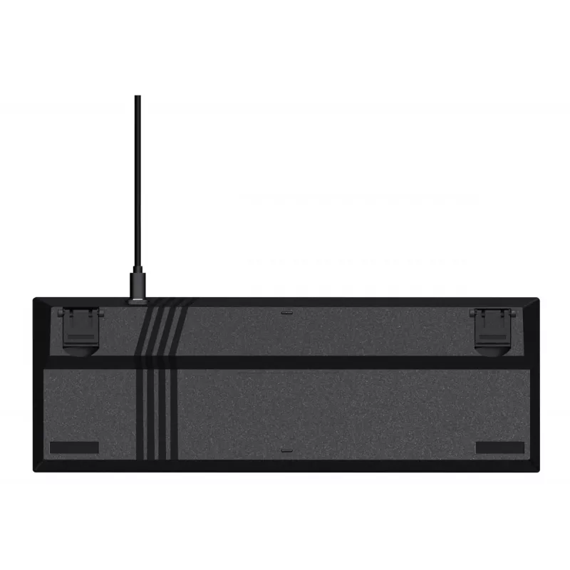 Trust GXT 867 Acira klaviatūra Žaidimų USB AZERTY belgų Juoda, Pilka