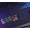 Trust GXT 867 Acira klaviatūra Žaidimų USB AZERTY belgų Juoda, Pilka