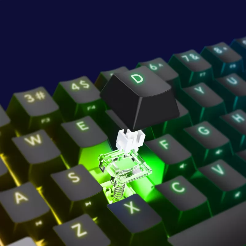 Trust GXT 867 Acira klaviatūra Žaidimų USB AZERTY belgų Juoda, Pilka