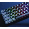 Trust GXT 867 Acira klaviatūra Žaidimų USB AZERTY belgų Juoda, Pilka