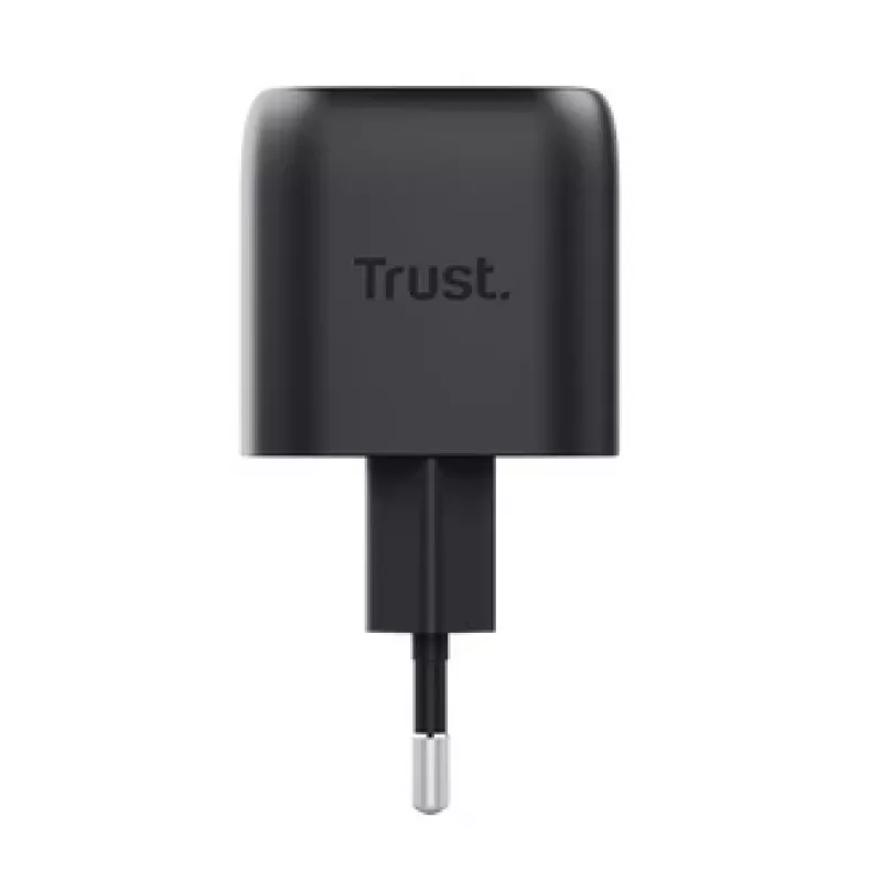 Trust Maxo 30W USB-C GaN įkroviklis vidaus greitasis įkrovimas juodas