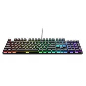 Trust GXT 871 Zora klaviatūra, skirta žaidimams, USB, AZERTY, belgiška, juoda