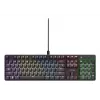 Trust GXT 871 Zora klaviatūra, skirta žaidimams, USB, AZERTY, belgiška, juoda