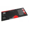 Žaidimų pelės kilimėlis TRUST GXT 759 XXL — 900×400 mm, PET, juoda/raudona