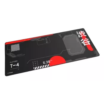 Žaidimų pelės kilimėlis TRUST GXT 759 XXL — 900×400 mm, PET, juoda/raudona